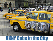New Yorker Taxen fahren am 19. und 20. März in München durch die Stadt - DKNY Cabs in the City  (©Foto: Thoms Bengsch)